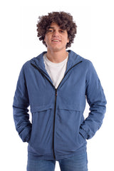 Men's Casual Full Zipper Waterproof Jacket In Unique Style