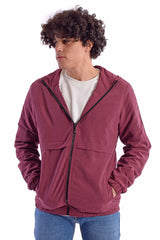 Men's Casual Full Zipper Waterproof Jacket In Unique Style