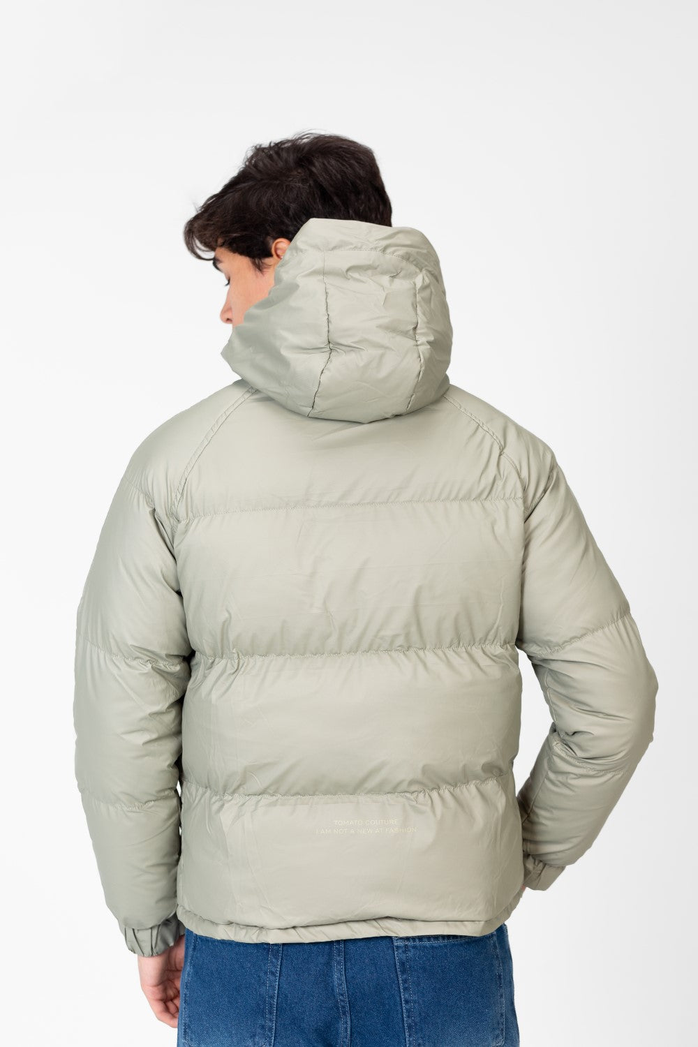 Men's Waterproof Hood Jacket With Front Pockets