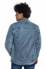 Men's Denim Casual Slim Fit Jeans Jackets