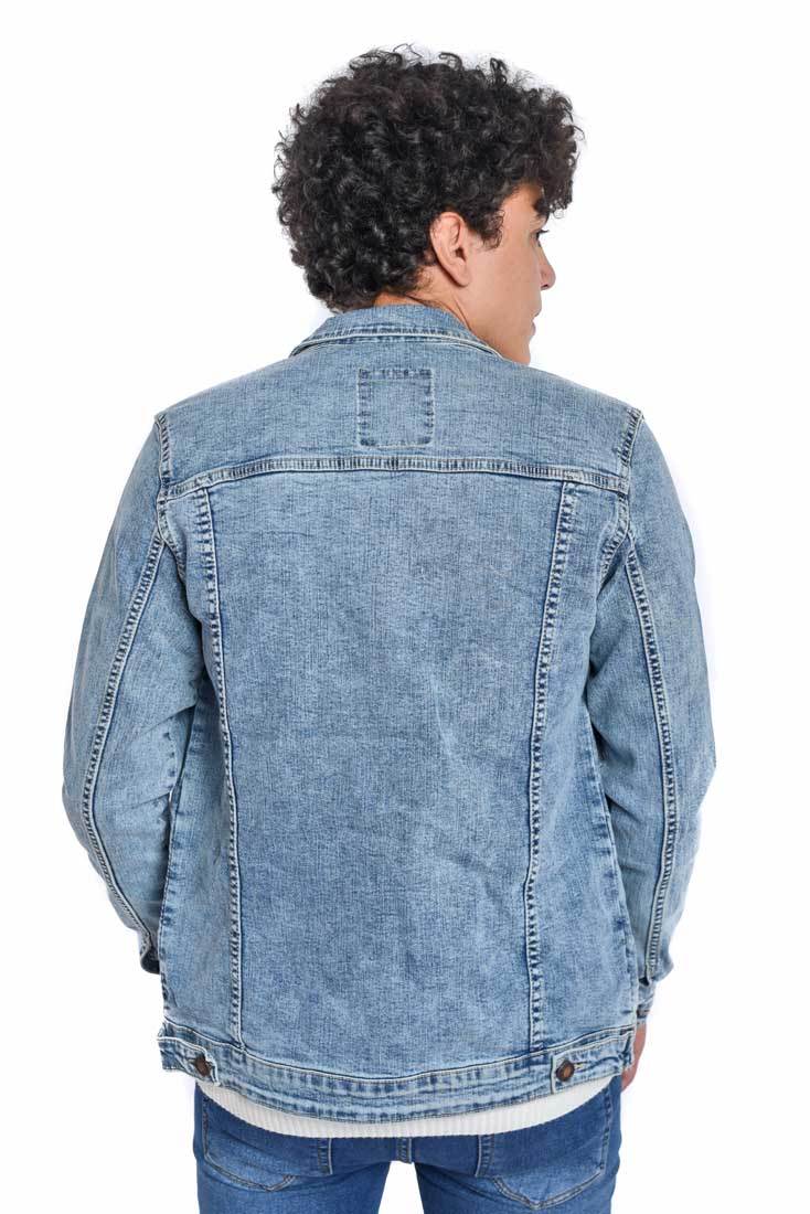 Men's Denim Casual Slim Fit Jeans Jackets