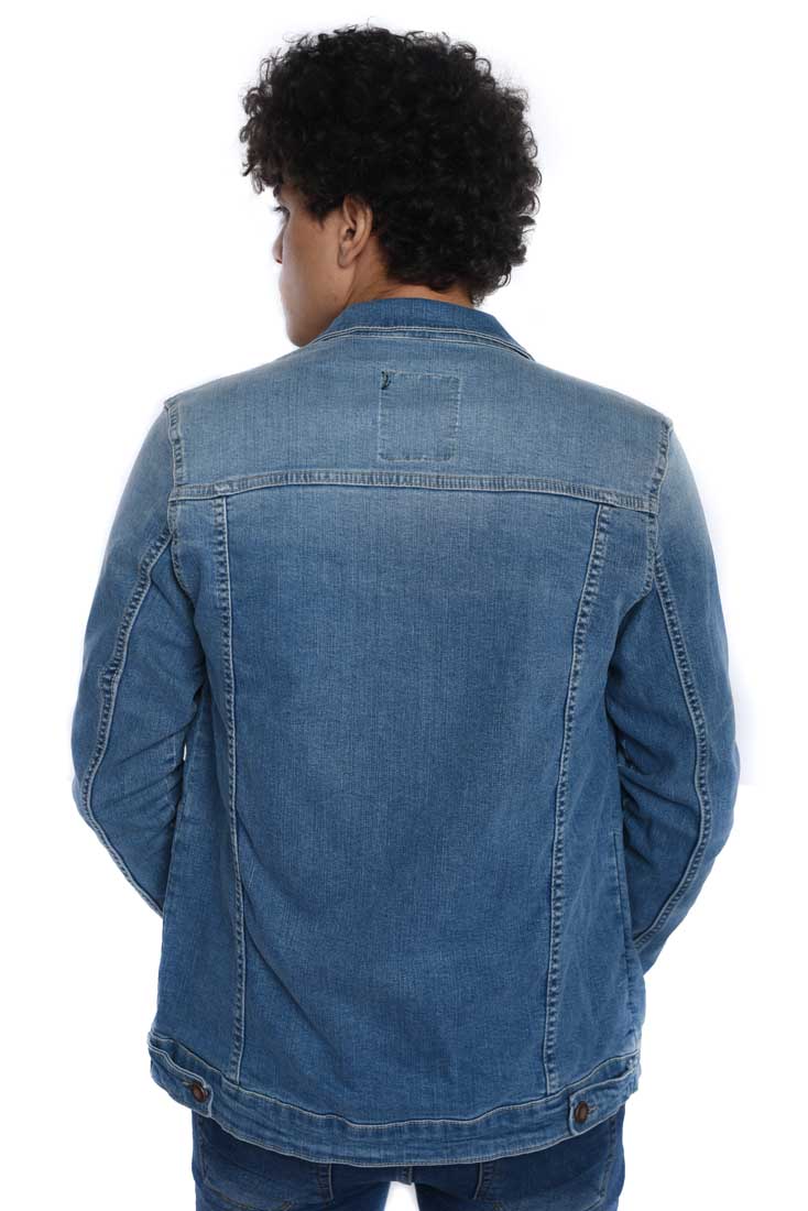 Men's Denim Casual Slim Fit Jeans Jackets