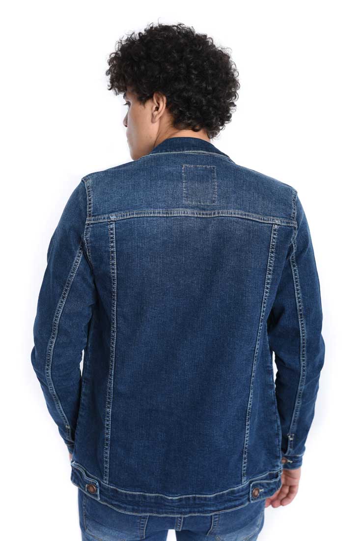 Men's Denim Casual Slim Fit Jeans Jackets