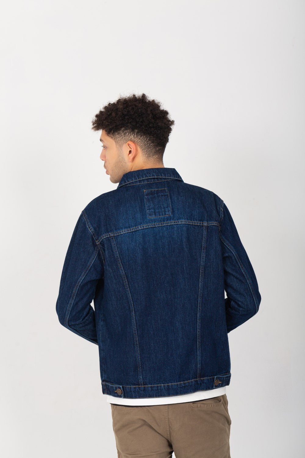 Men's Denim Casual Slim Fit Jackets With Side & Front Pockets
