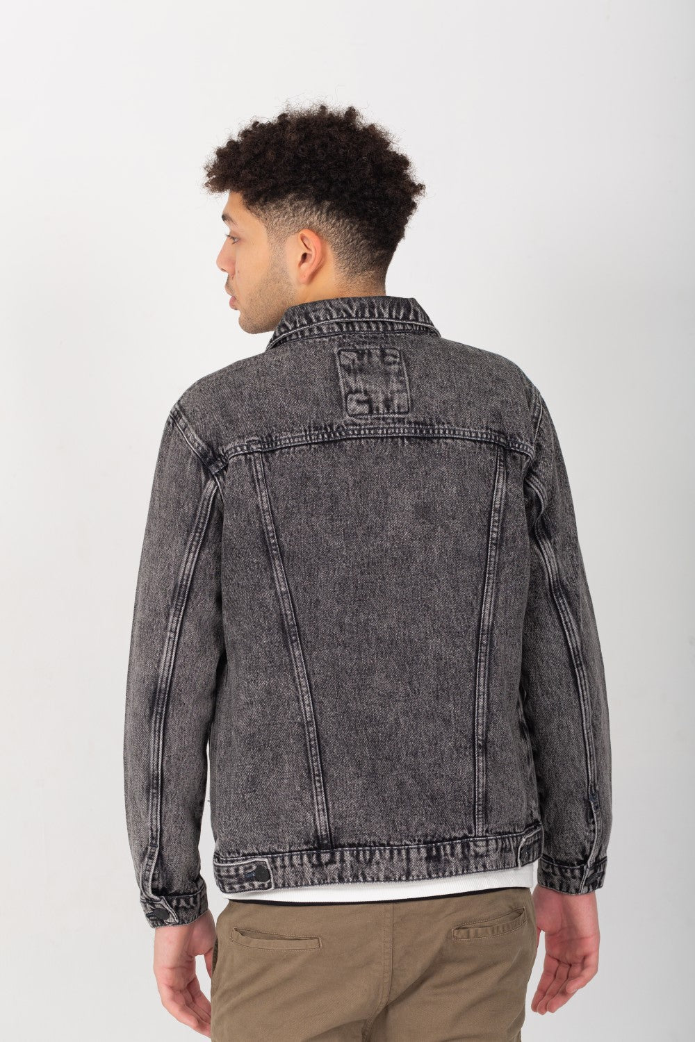 Men's Denim Casual Slim Fit Jackets With Side & Front Pockets