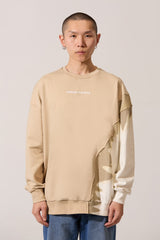 سويت شيرت رجالي برقبة دائرية وأكمام طويلة وتصميم عصري من ميلتون مقاس كبير