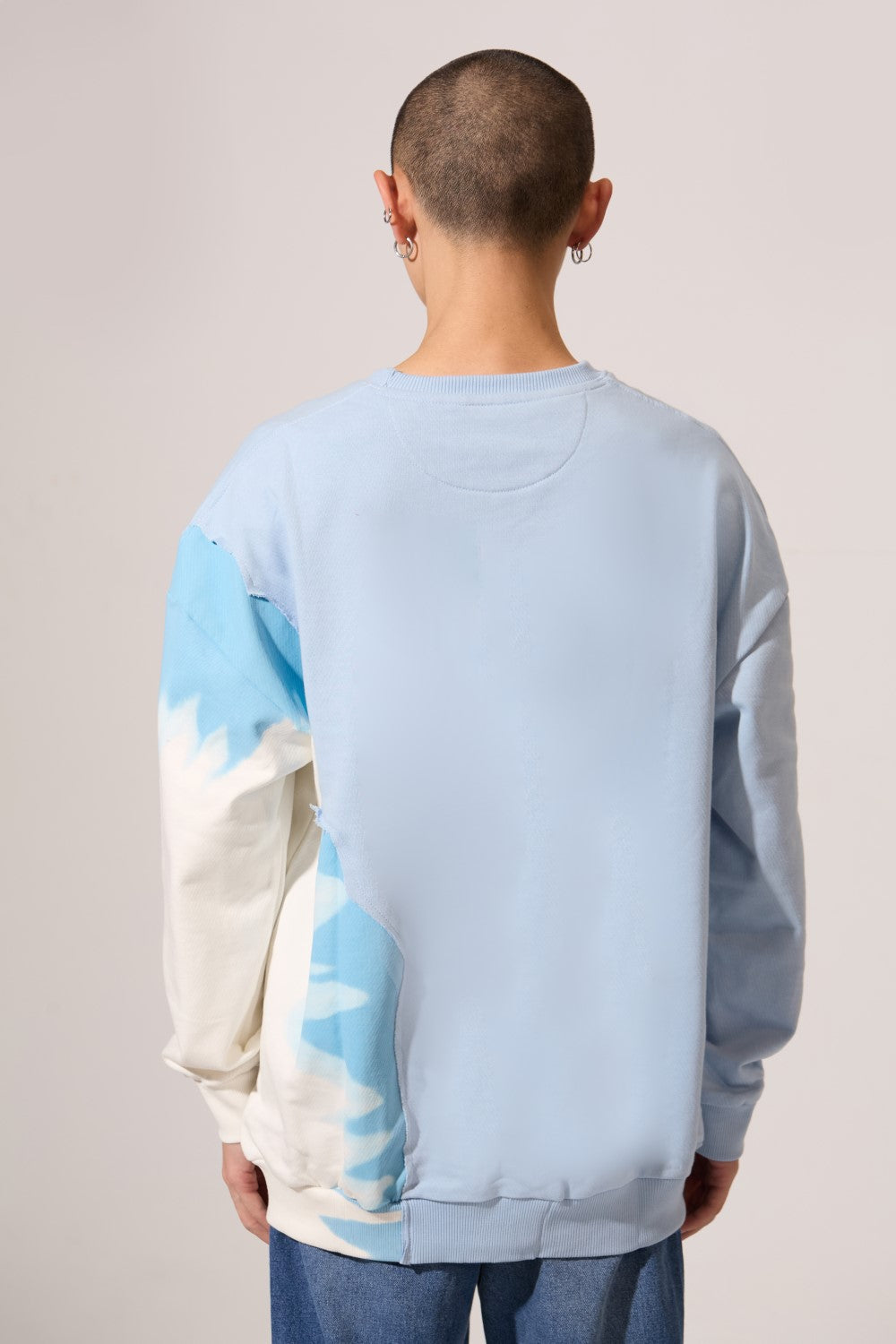 سويت شيرت رجالي برقبة دائرية وأكمام طويلة وتصميم عصري من ميلتون مقاس كبير