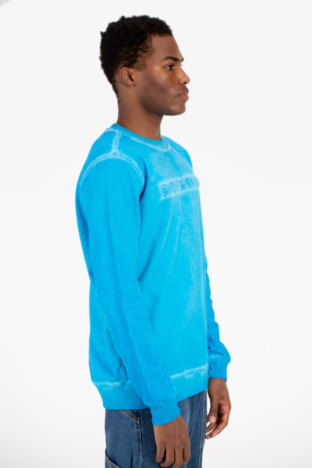 سويت شيرت رجالي بأكمام طويلة ورقبة دائرية