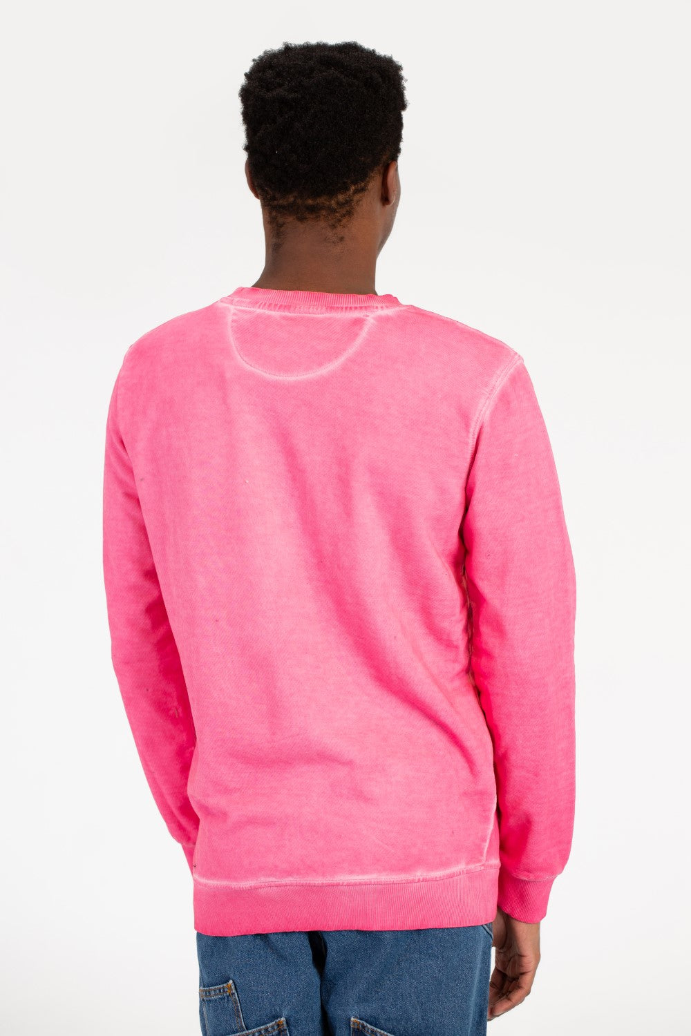 سويت شيرت رجالي بأكمام طويلة ورقبة دائرية