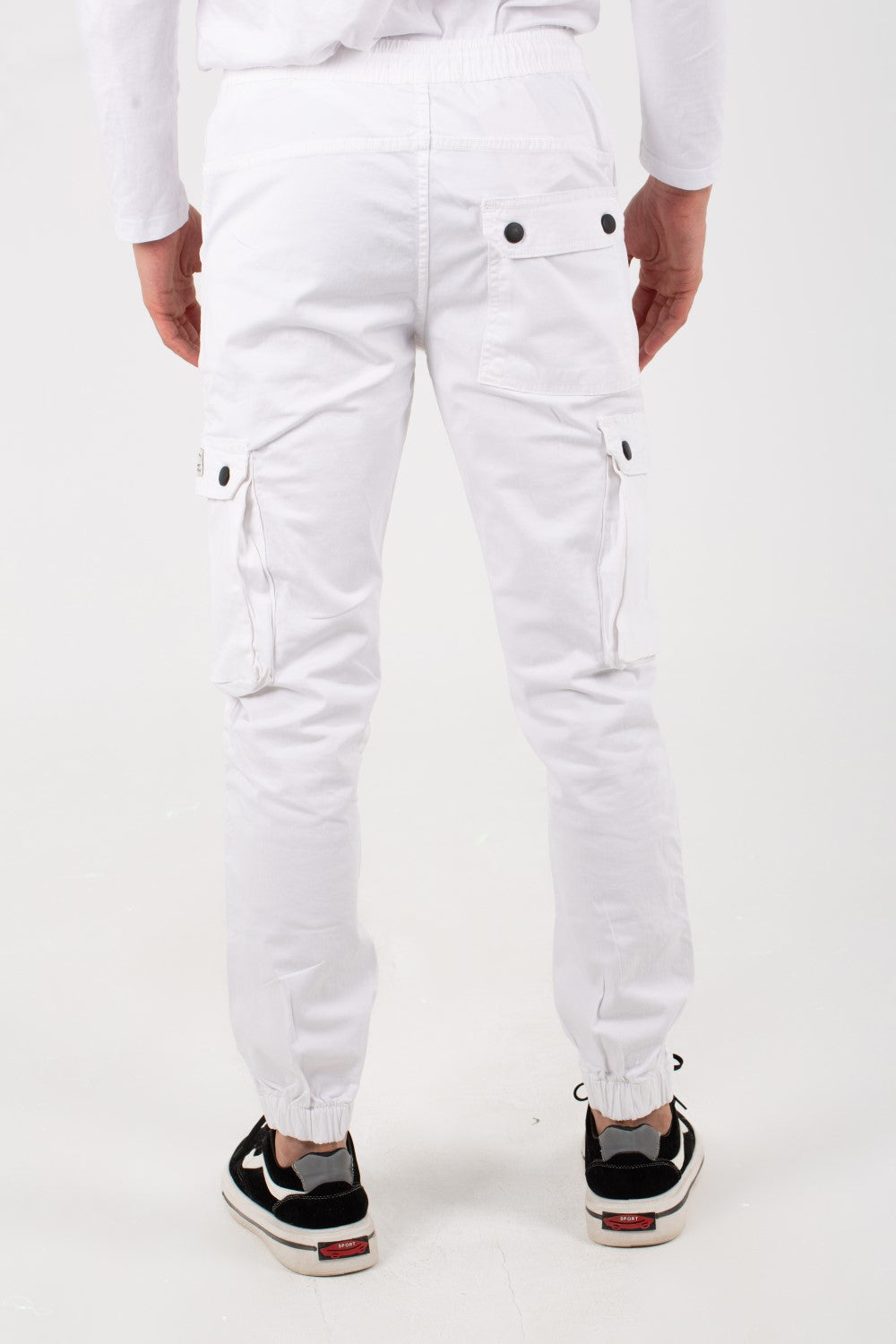 بنطلون شروال جبردين رجالي بجيوب جانبية مميزة