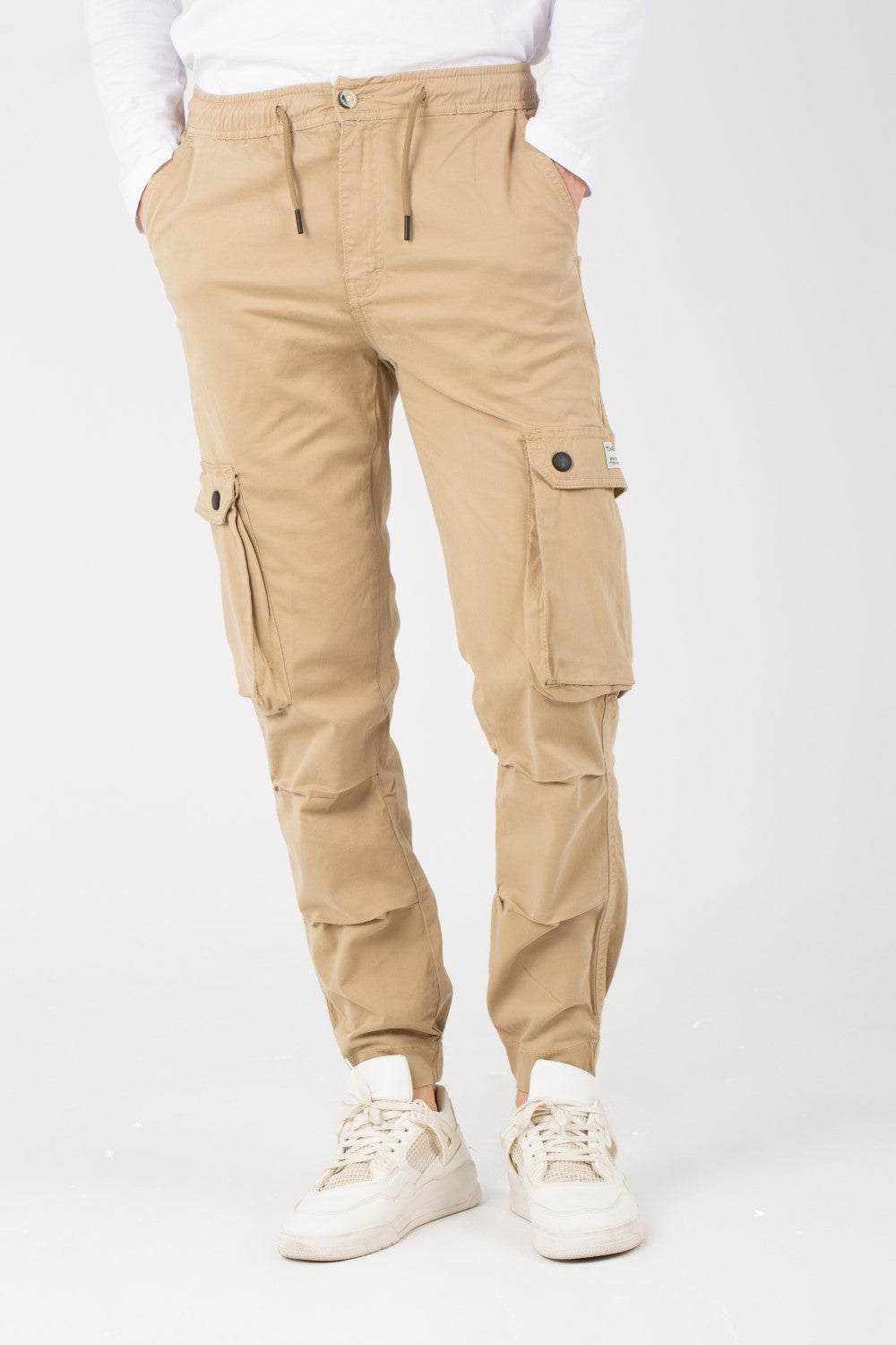 بنطلون شروال جبردين رجالي بجيوب جانبية مميزة