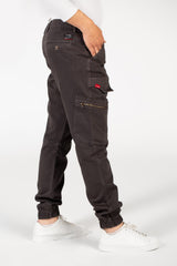 Men's Slouchy Gabardine Sherwal Pants With Pockets