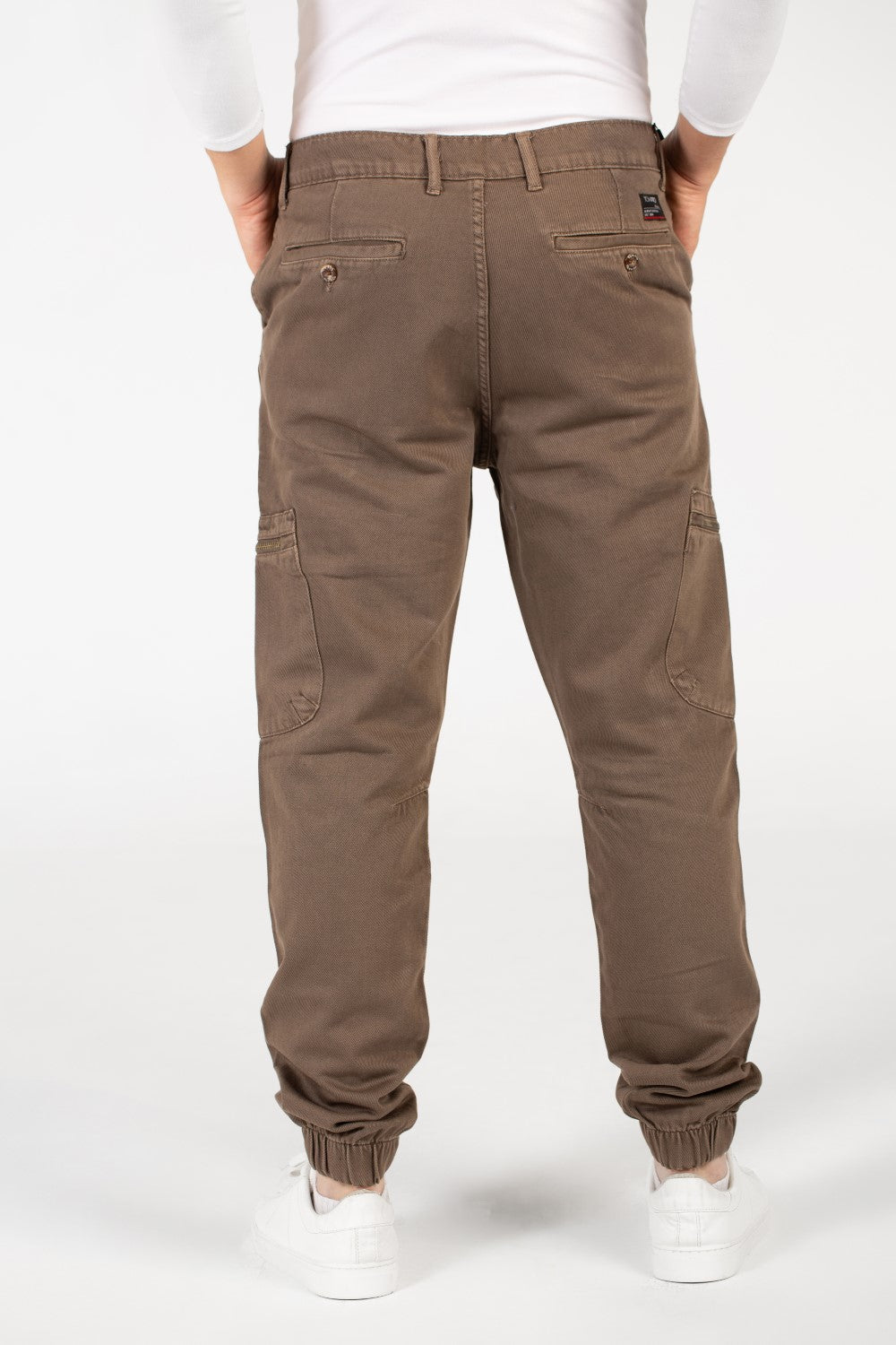 Men's Slouchy Gabardine Sherwal Pants With Pockets