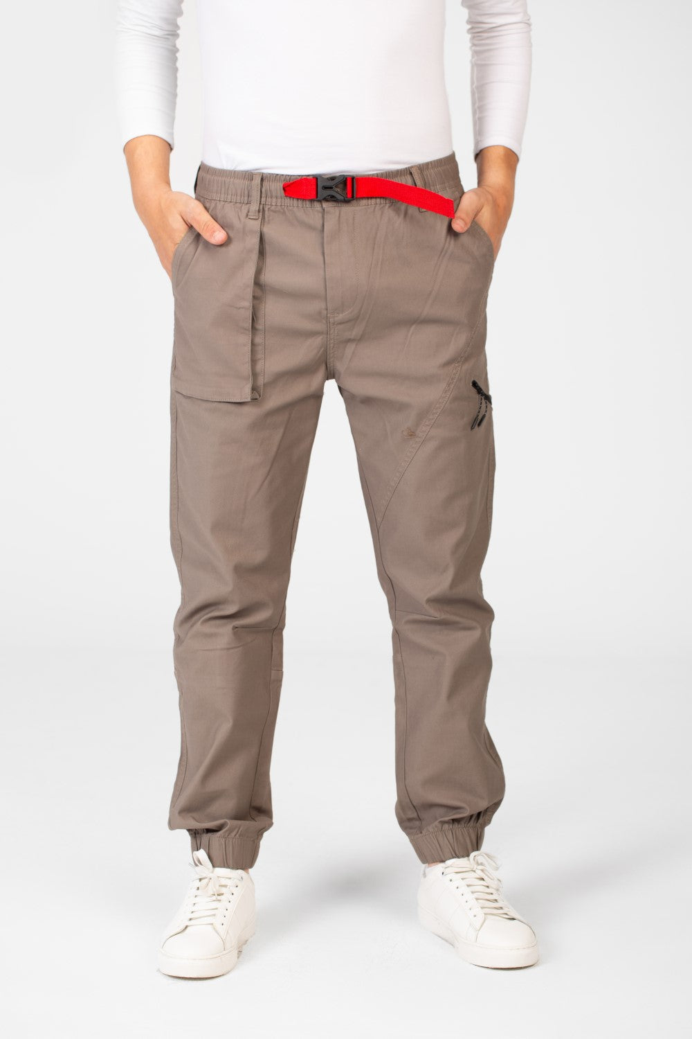 بنطلون شيروال جبردين رجالي بجيوب