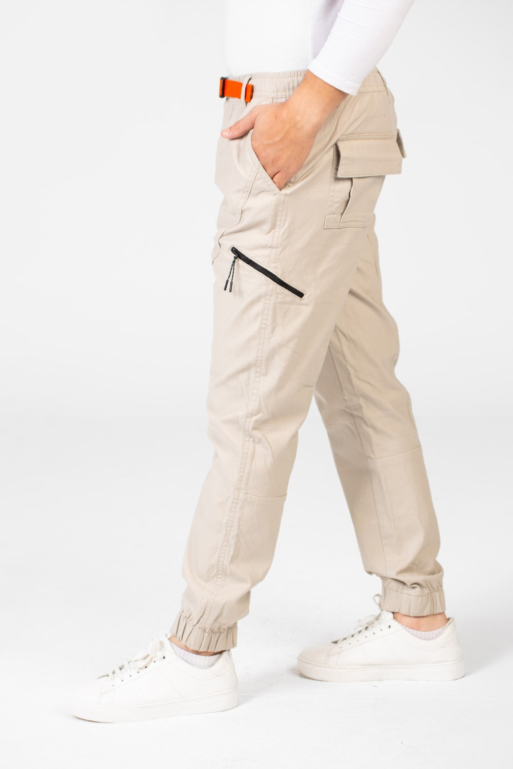 بنطلون شيروال جبردين رجالي بجيوب