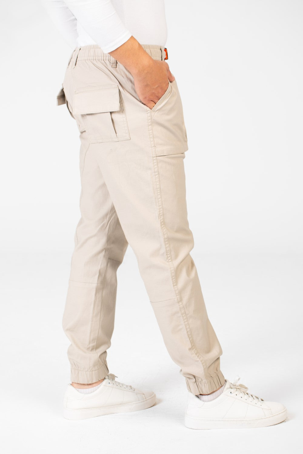 بنطلون شيروال جبردين رجالي بجيوب