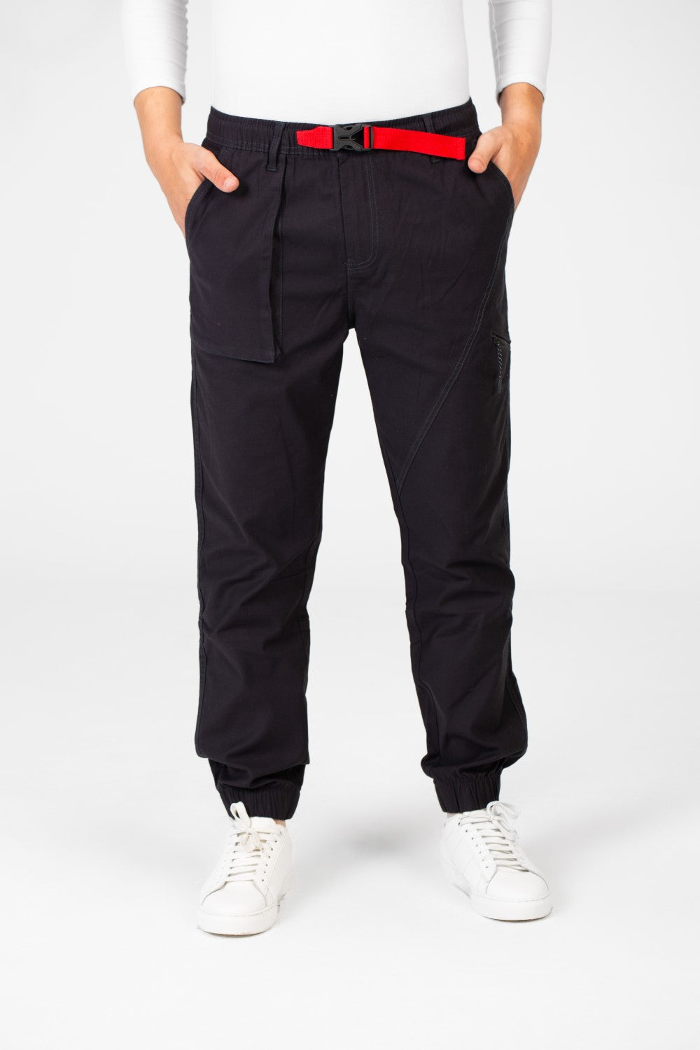 بنطلون شيروال جبردين رجالي بجيوب