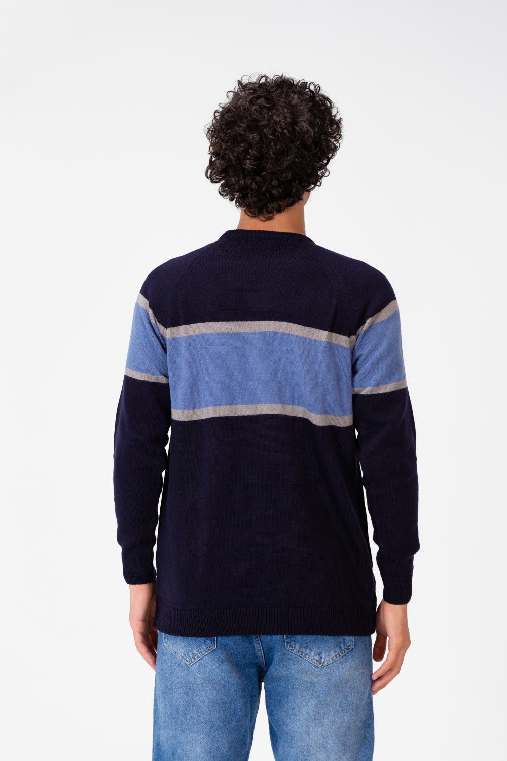 Men's Regular Fit Crew Neck Pullover
