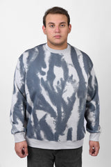 Men's Big Size Long Sleeve Round Neck Printed Sweatshirt