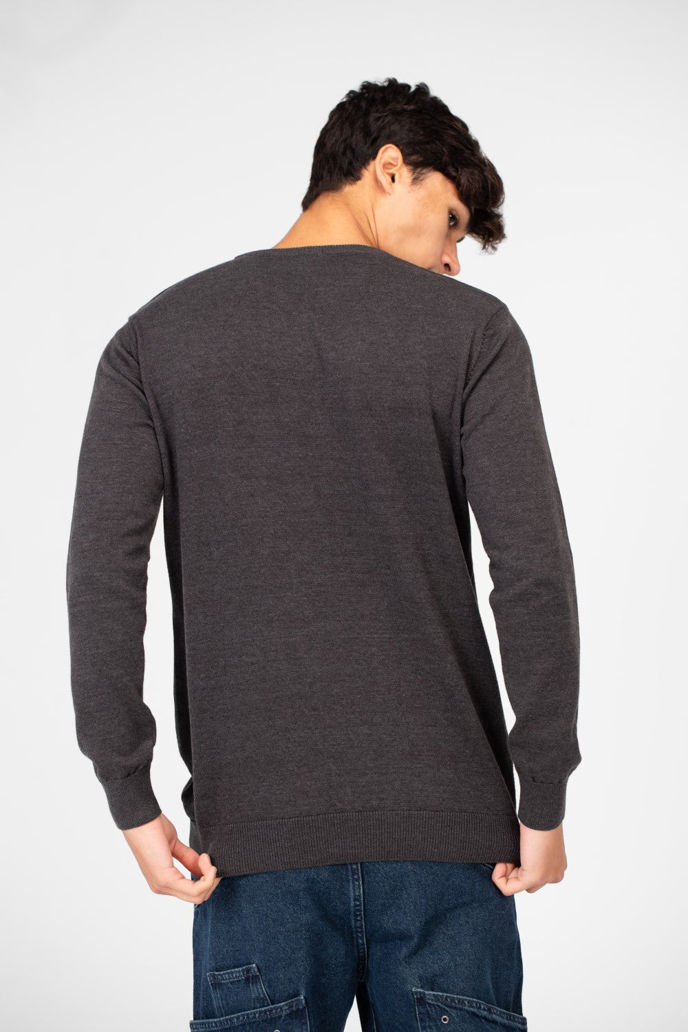 Men's Printed Cotton Round Neck Pullover With A Distinctive Design