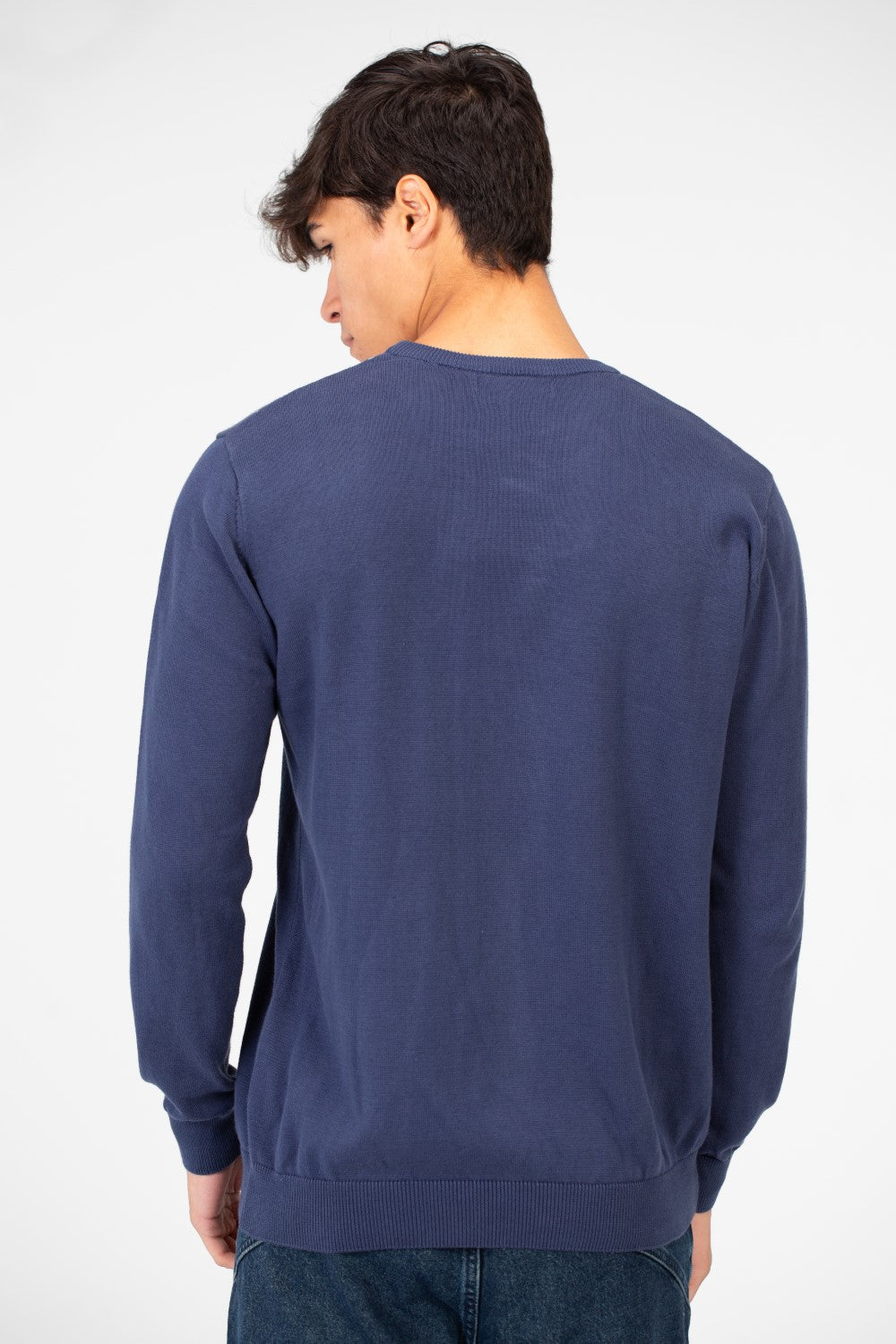 Men's Printed Cotton Round Neck Pullover With A Distinctive Design