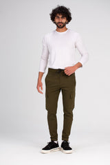 بنطال رياضي رجالي فضفاض بقصّة فريدة وقصّة ضيقة