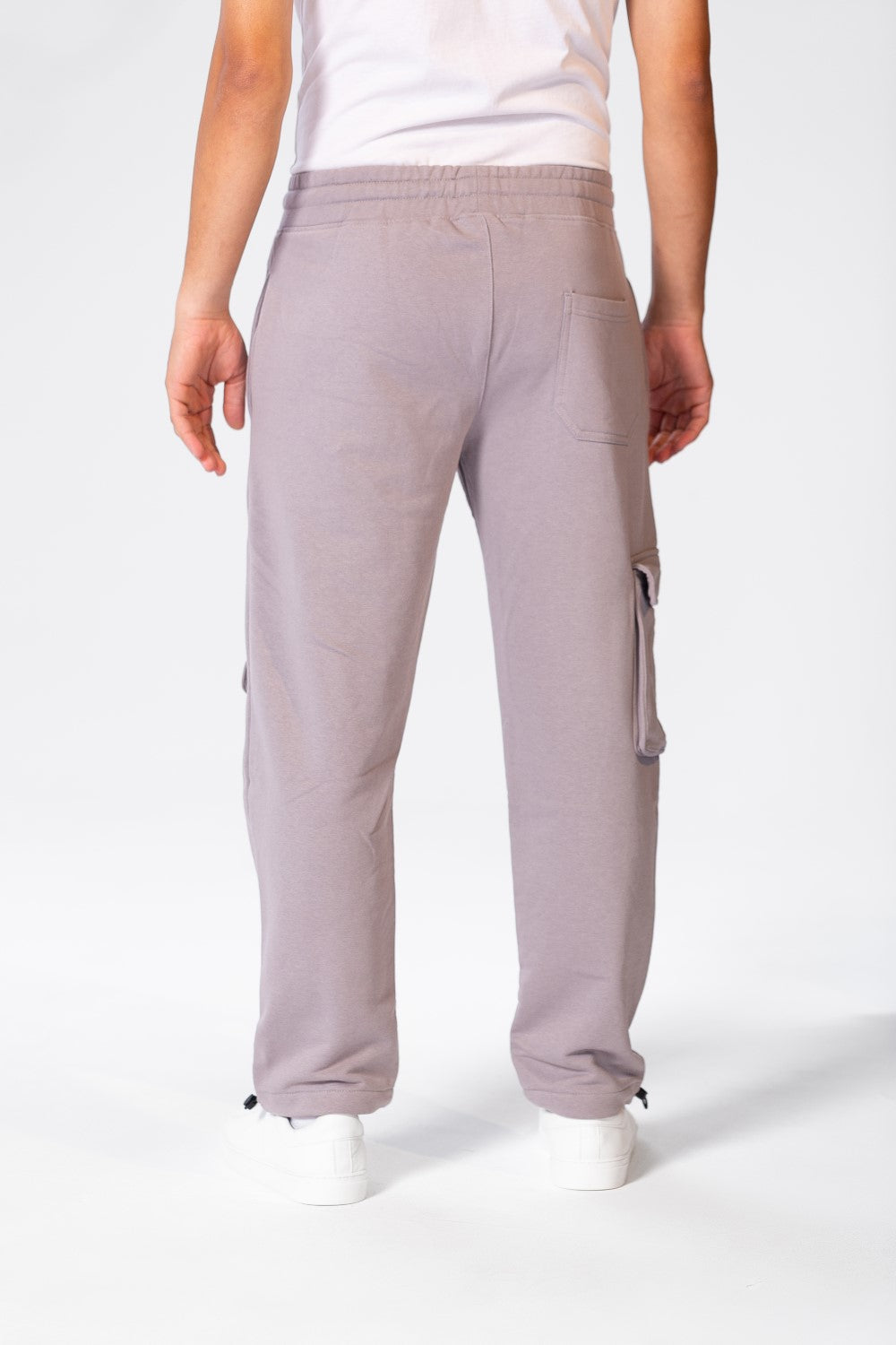 بنطلون رياضي رجالي كبير الحجم مصنوع من مادة ميلتون المريحة