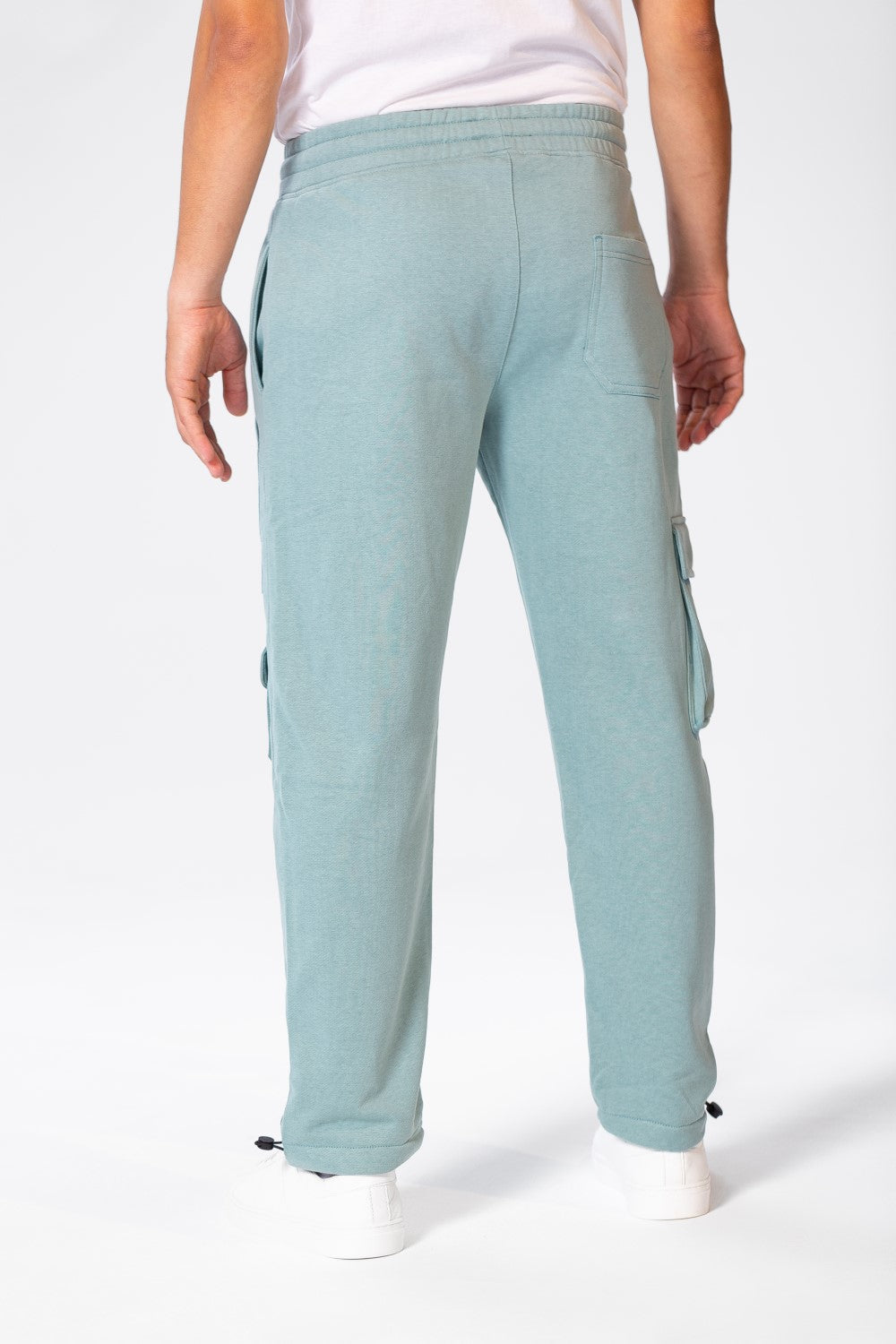 بنطلون رياضي رجالي كبير الحجم مصنوع من مادة ميلتون المريحة