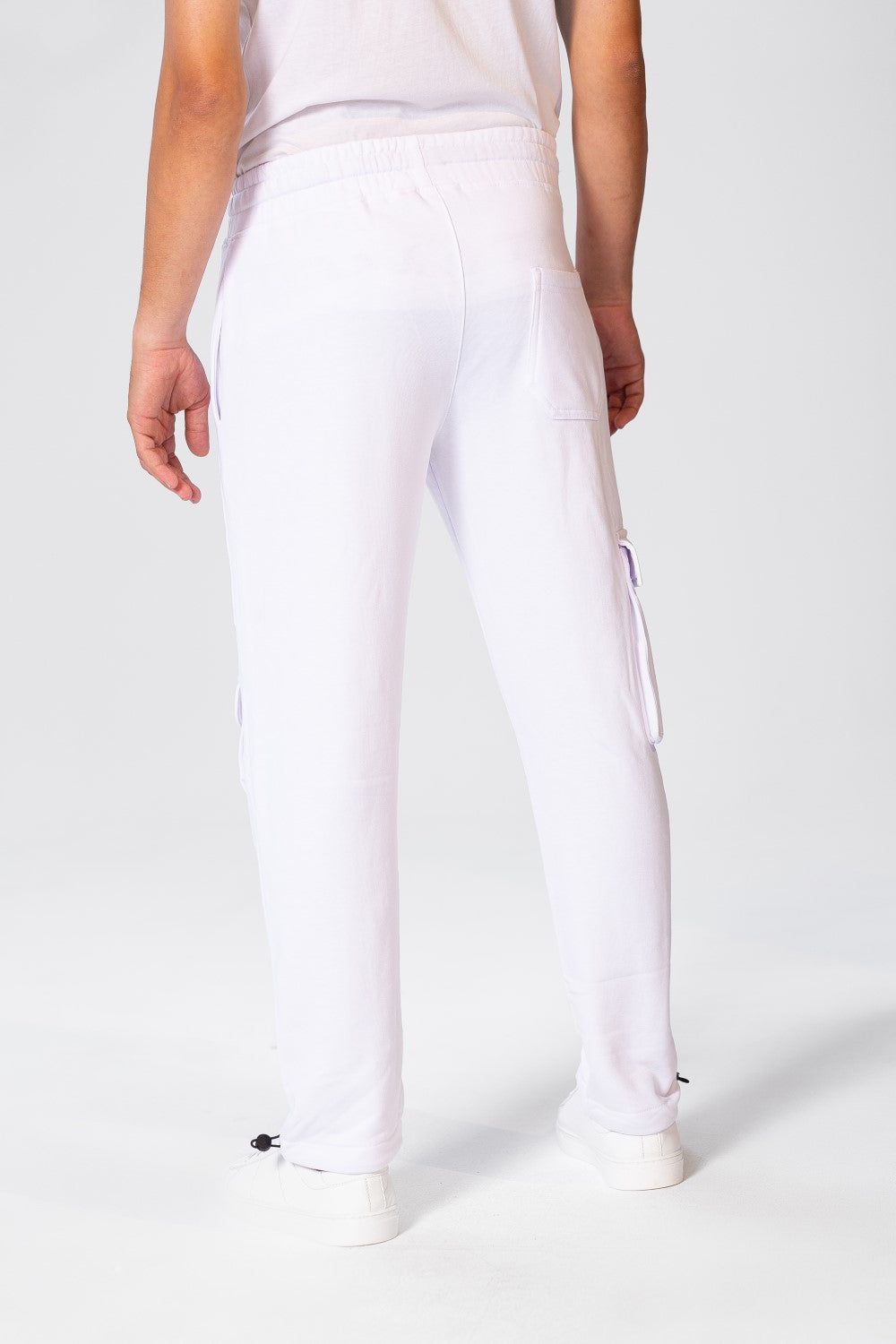 بنطلون رياضي رجالي كبير الحجم مصنوع من مادة ميلتون المريحة