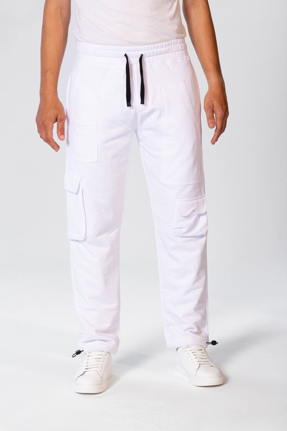 بنطلون رياضي رجالي كبير الحجم مصنوع من مادة ميلتون المريحة