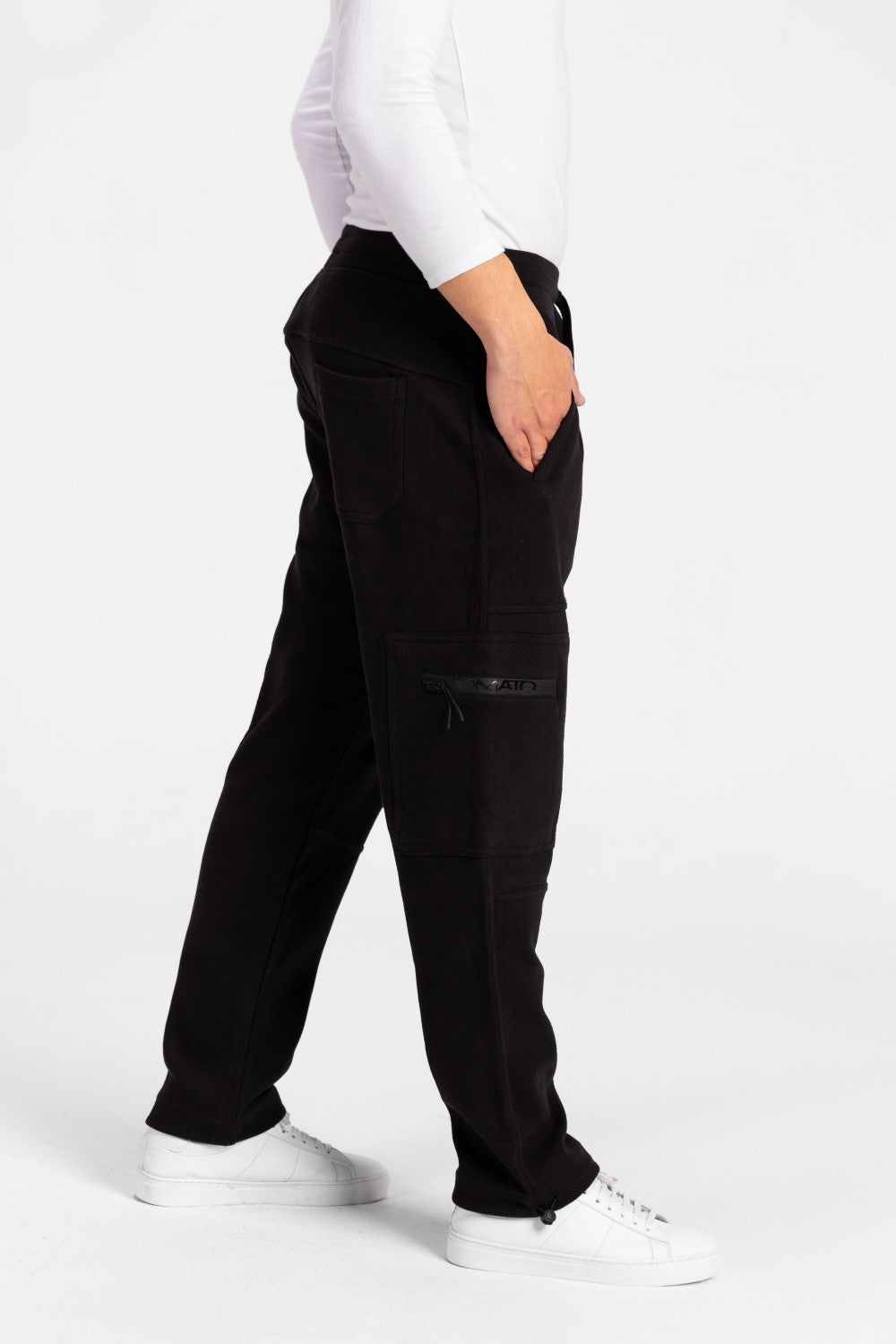 بنطال رياضي رجالي كبير الحجم بنقشة الطماطم