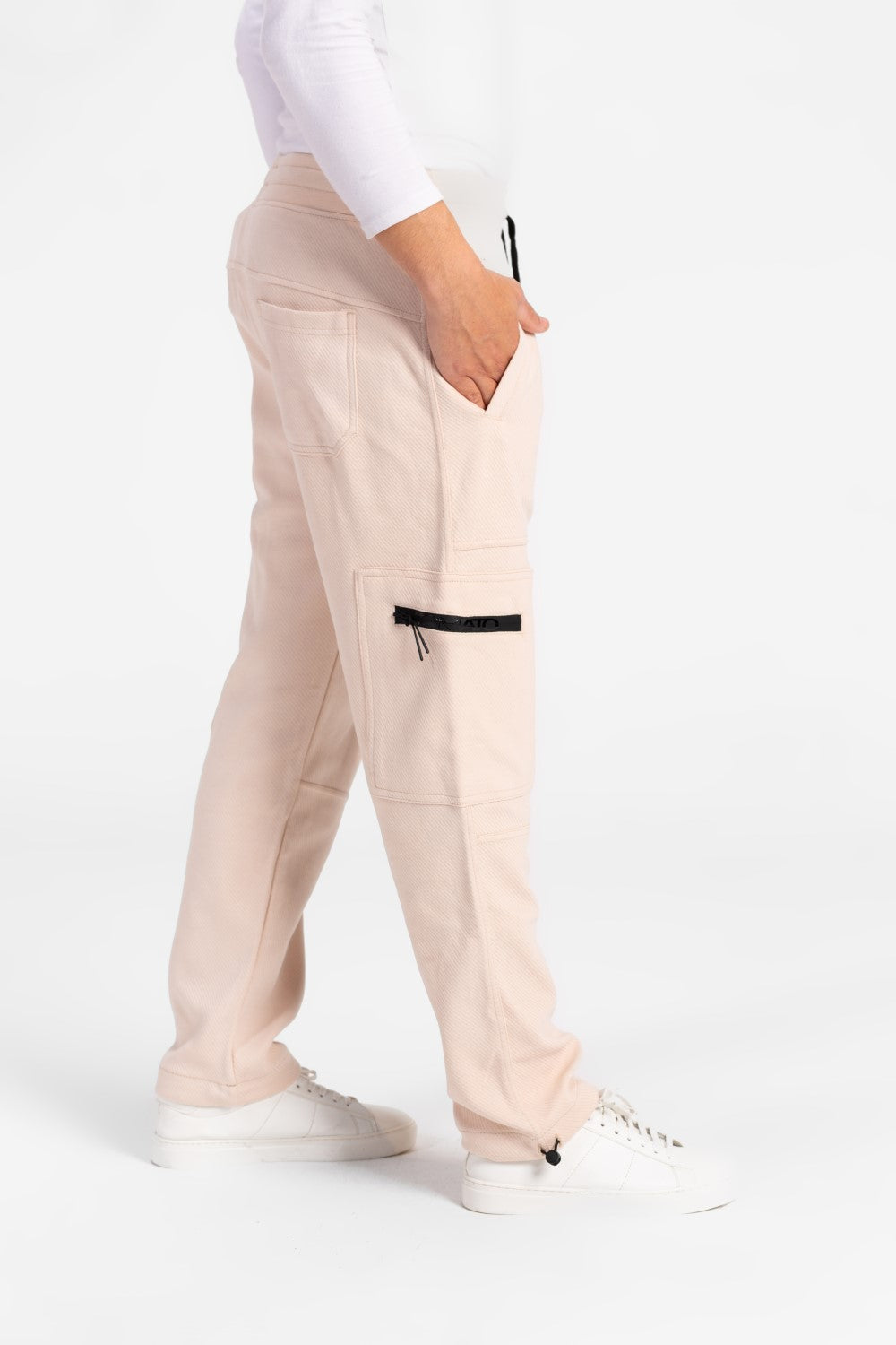 بنطال رياضي رجالي كبير الحجم بنقشة الطماطم