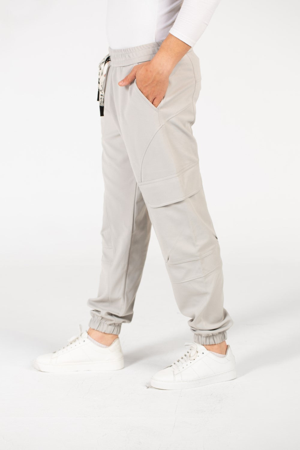 Men's Oversized Basic Sweatpants With Pockets