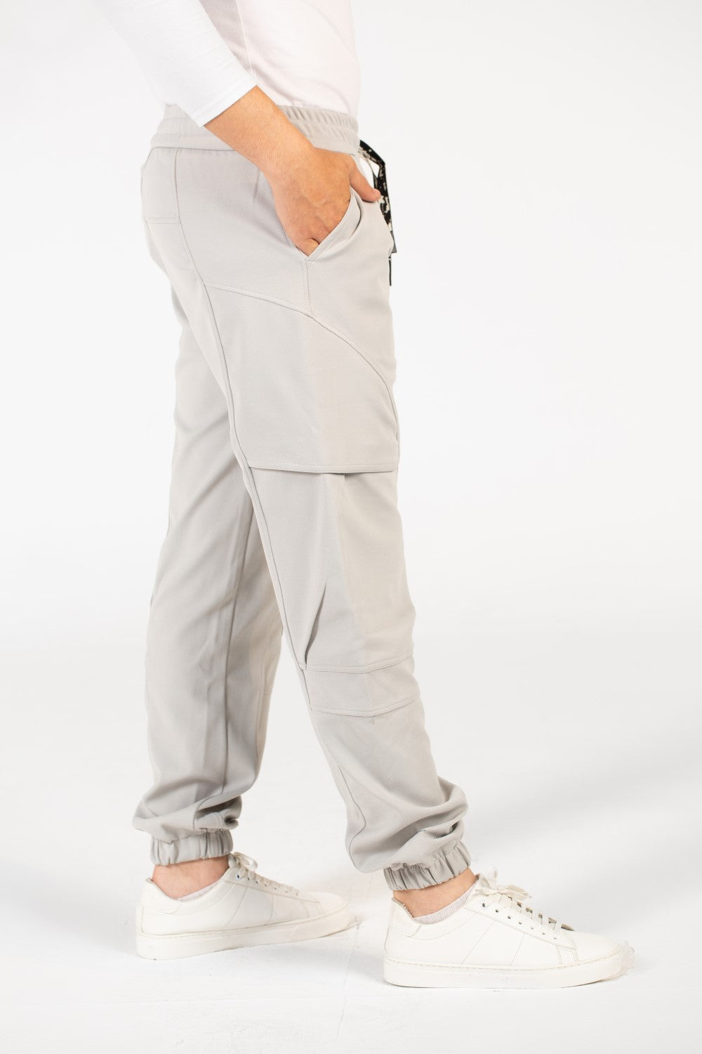 Men's Oversized Basic Sweatpants With Pockets