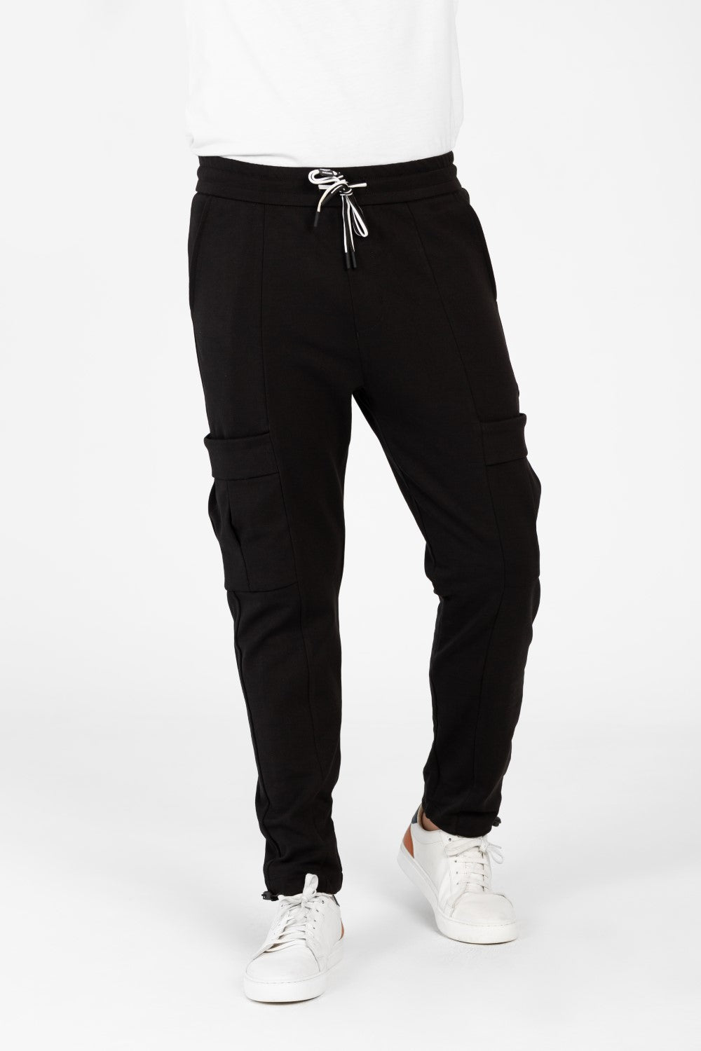Men's Slim Fit Sweatpants With Side Pockets