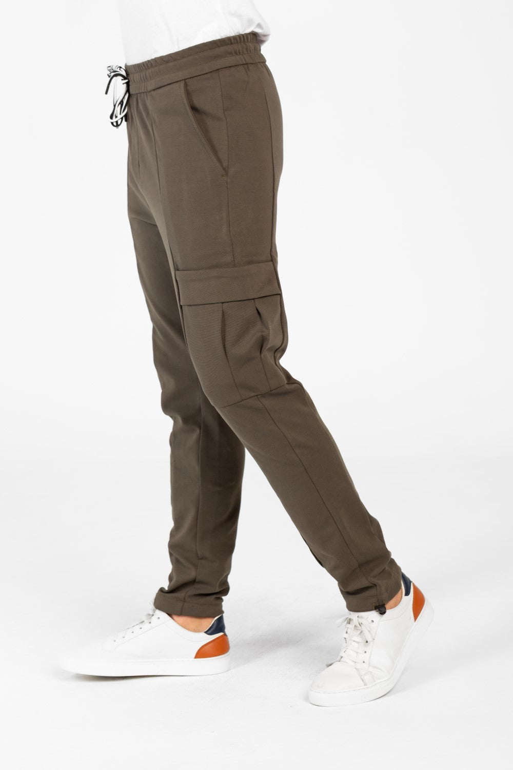 Men's Slim Fit Sweatpants With Side Pockets