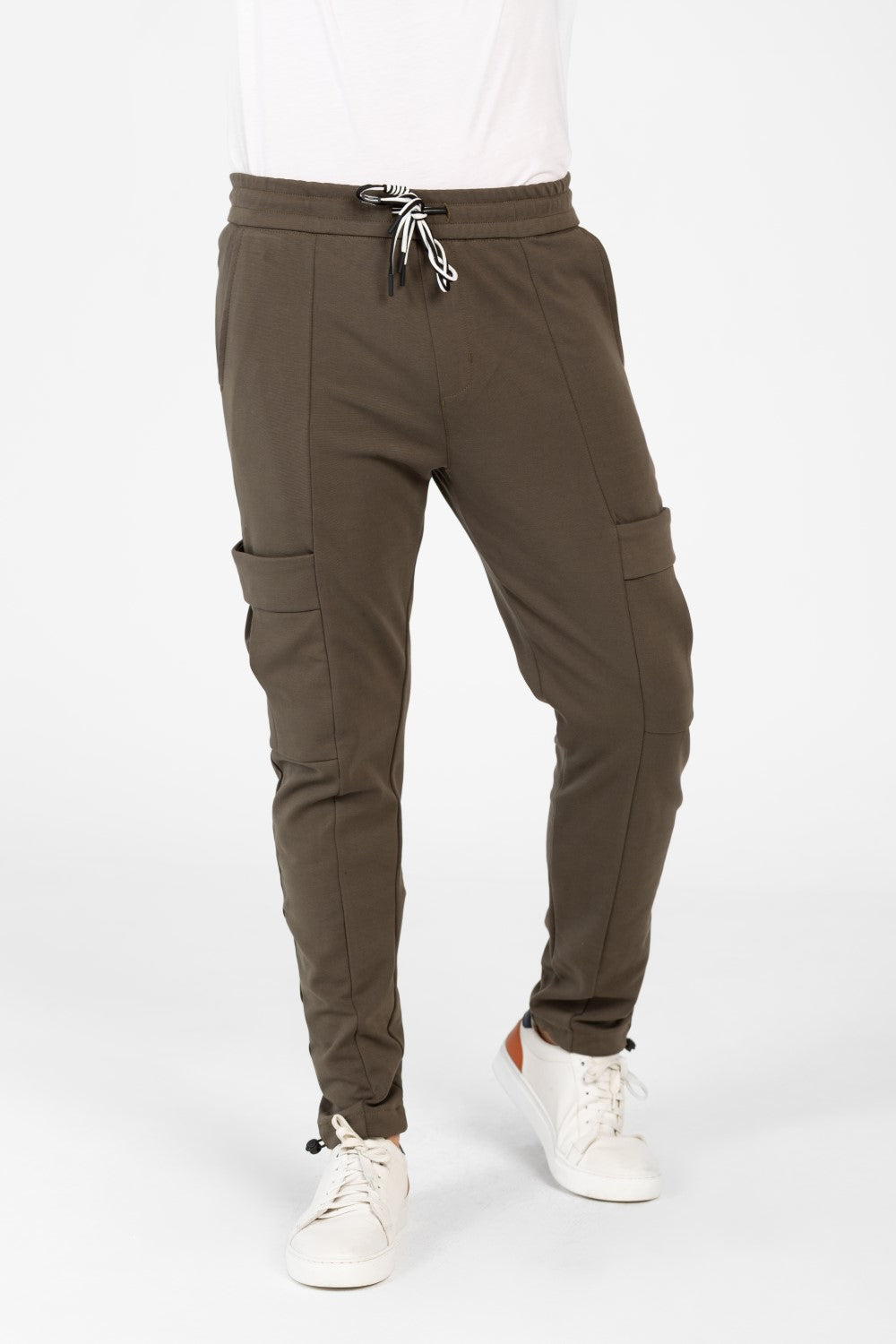 Men's Slim Fit Sweatpants With Side Pockets