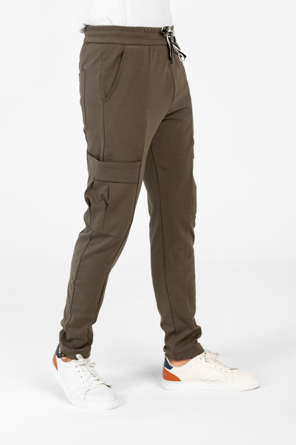 Men's Slim Fit Sweatpants With Side Pockets