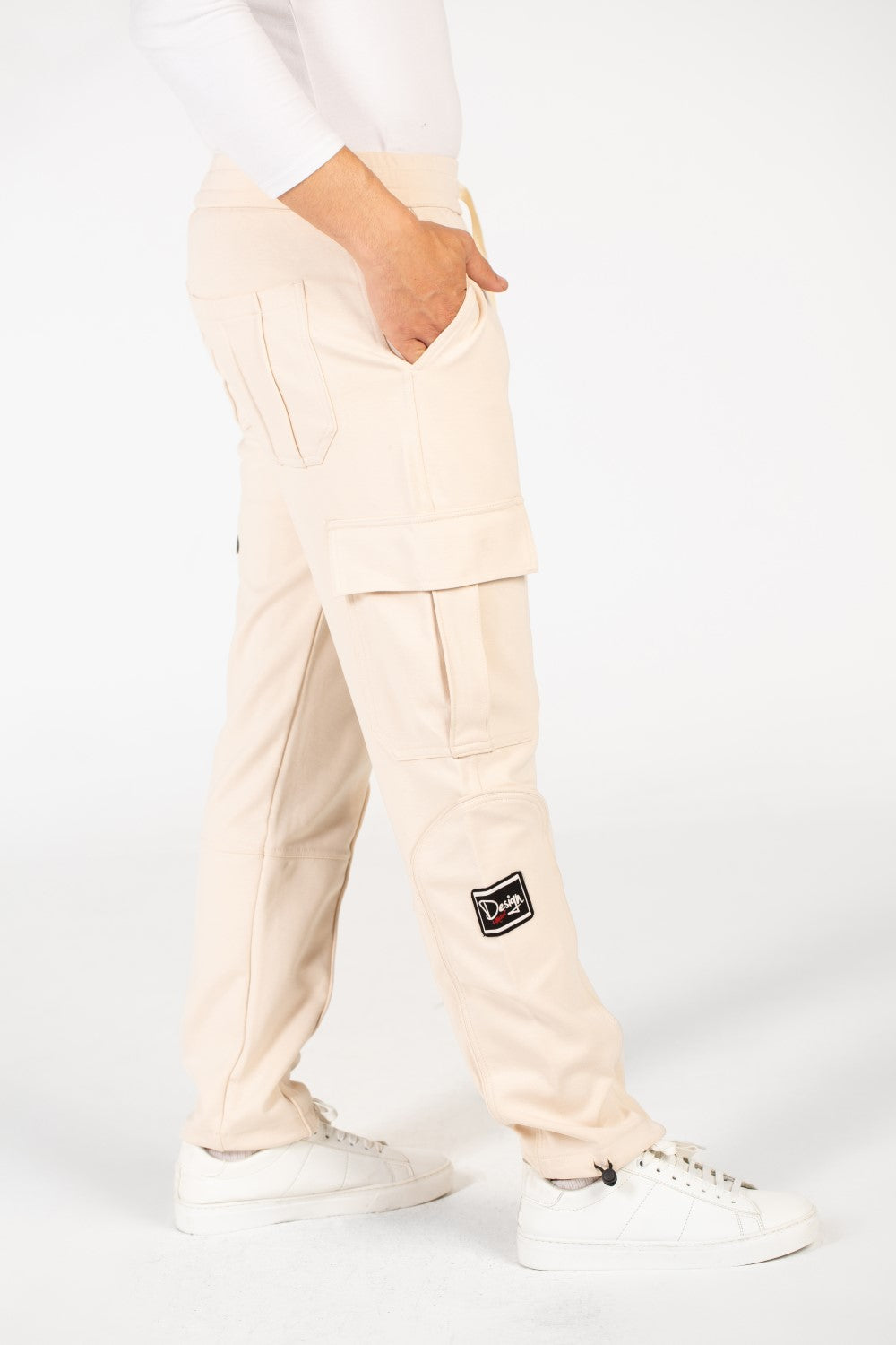 Men's Oversized Sweatpants With Side Pockets