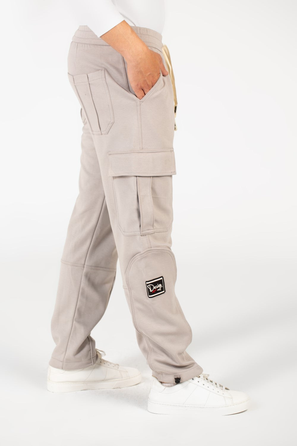 Men's Oversized Sweatpants With Side Pockets