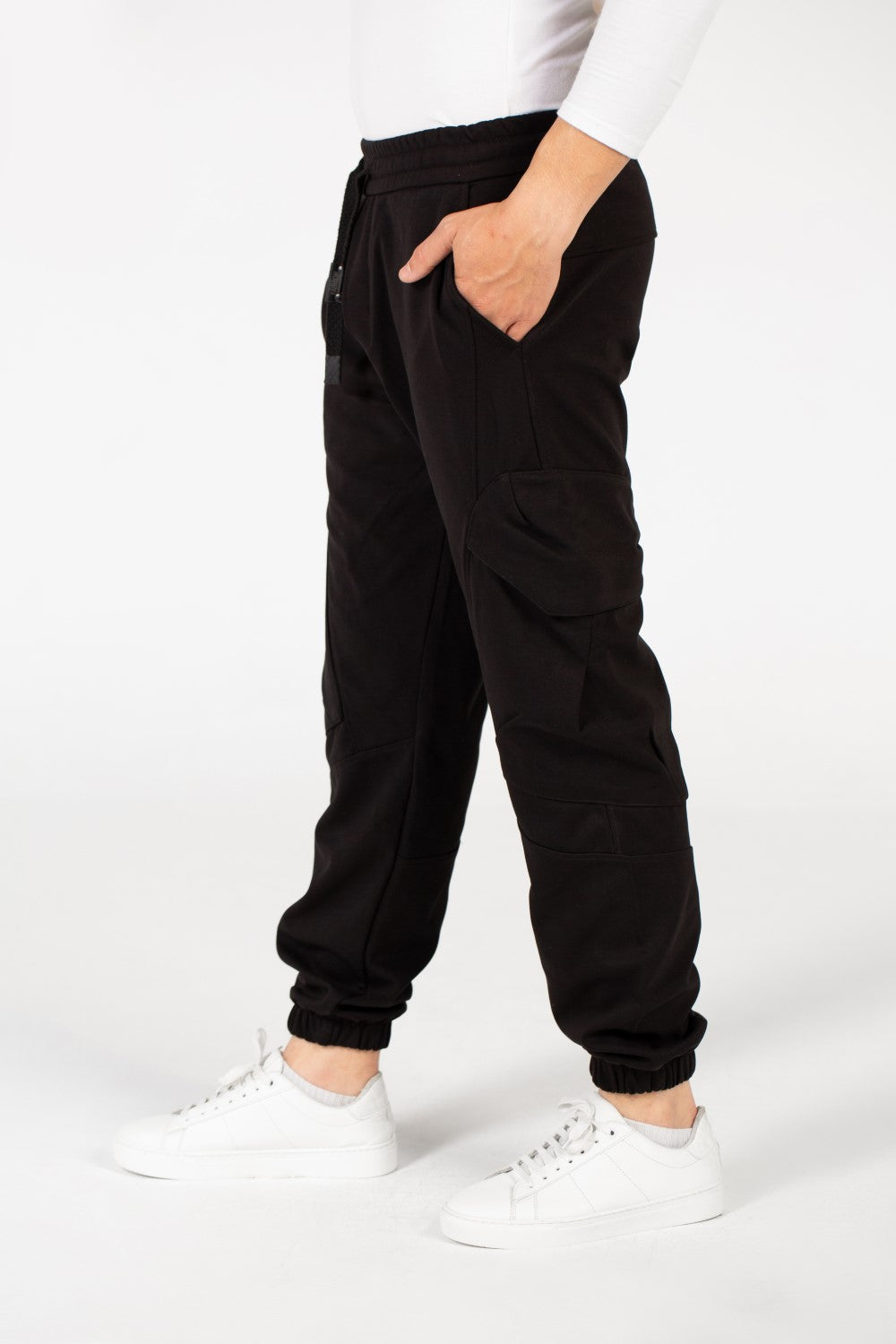 Men's Oversized Elastic Waistband Sweatpants
