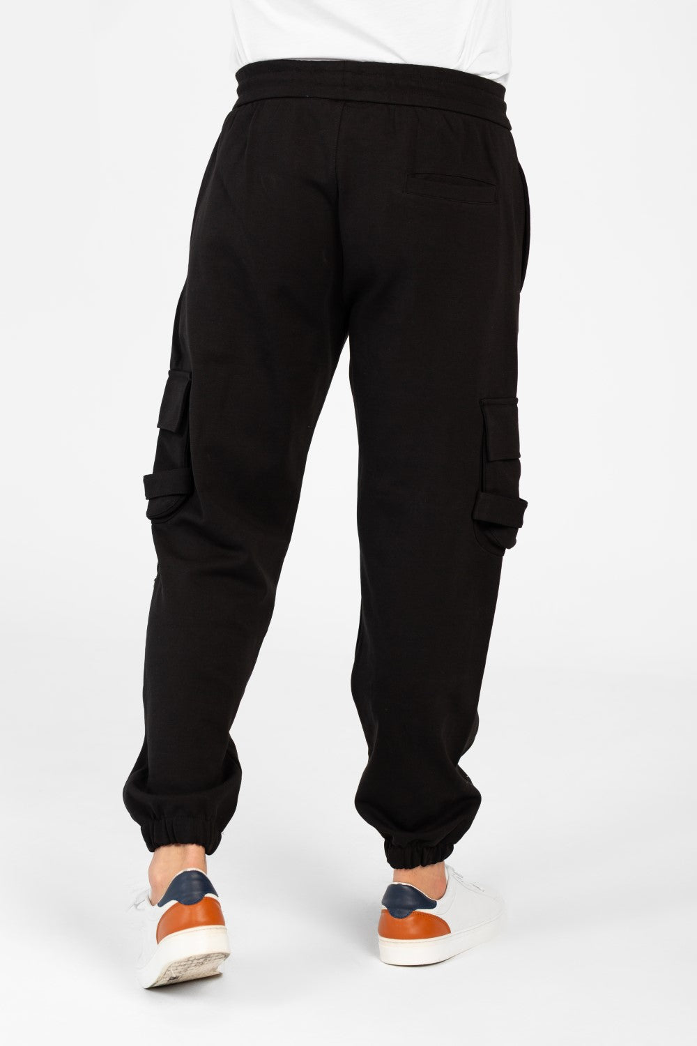 Men's Oversized Elastic Waistband Sweatpants-1