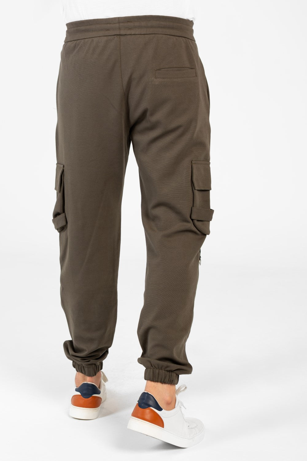 Men's Oversized Elastic Waistband Sweatpants-1