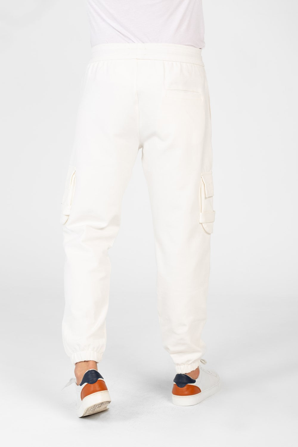 Men's Oversized Elastic Waistband Sweatpants-1