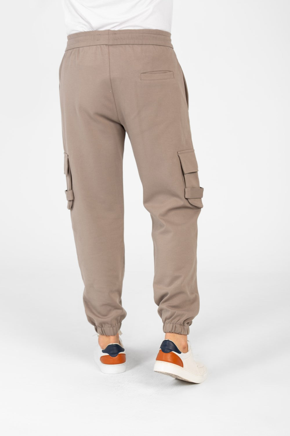 Men's Oversized Elastic Waistband Sweatpants-1