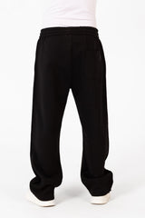 Men's Wide Leg Sweatpants With Elastic Waistband Drawstring And Modern Pockets For A Comfortable Fit