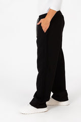 Men's Wide Leg Sweatpants With Elastic Waistband Drawstring And Modern Pockets For A Comfortable Fit
