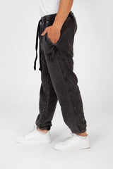Men's Tomato Oversized Sweatpants With Modern Cut And Pockets