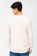 سويت شيرت رجالي برقبة دائرية بألوان أساسية