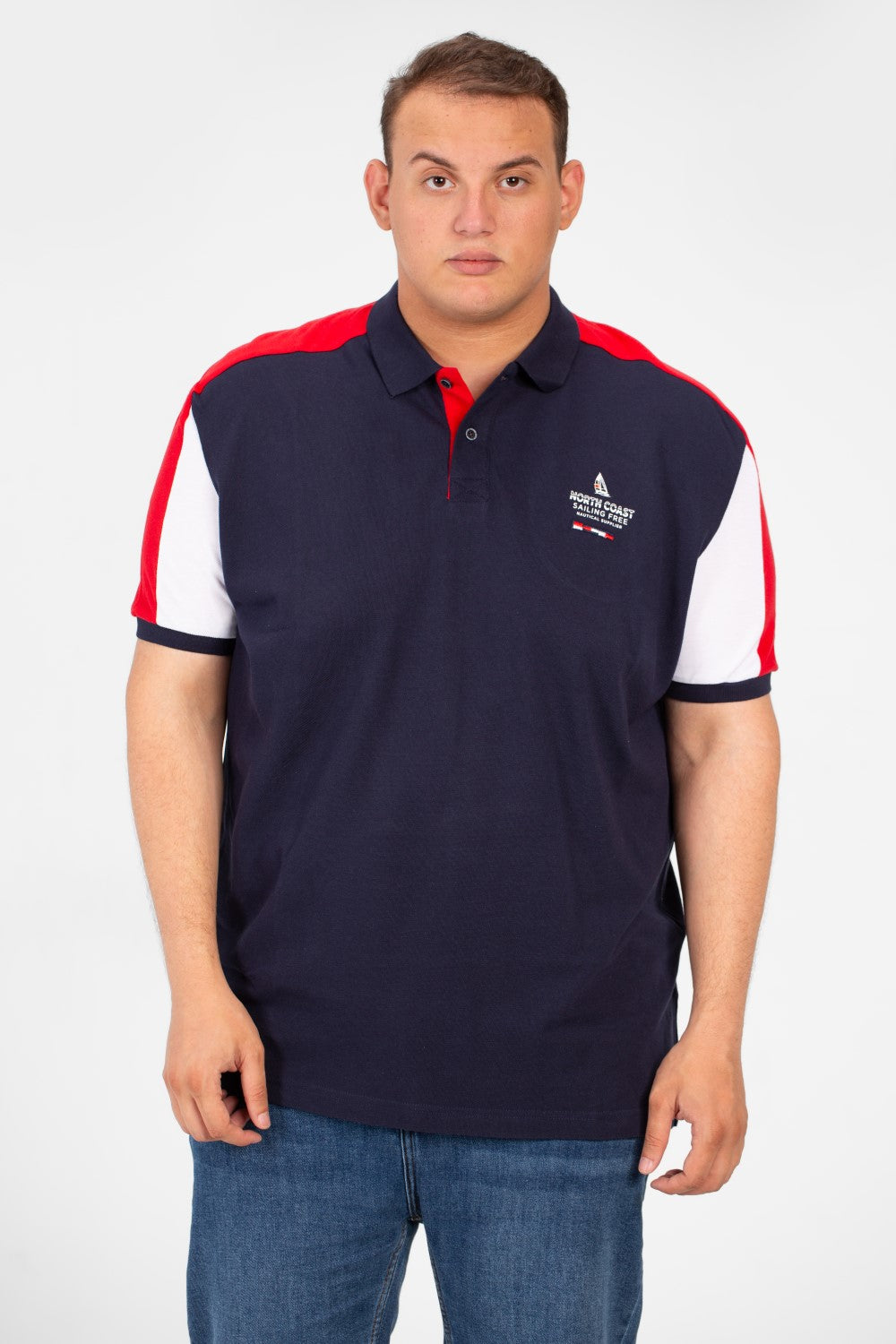 تي شيرت بولو رجالي بأكمام قصيرة ومقاس كبير مطبوع عليه طماطم بطبعة عصرية